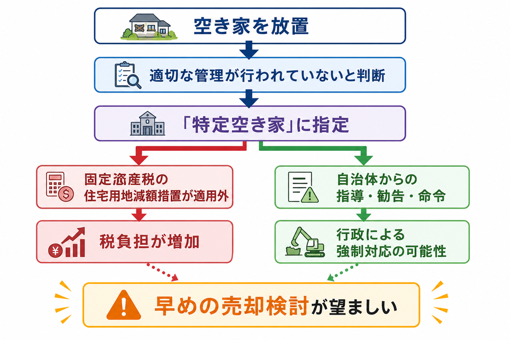 空き家を放置した場合のリスク
